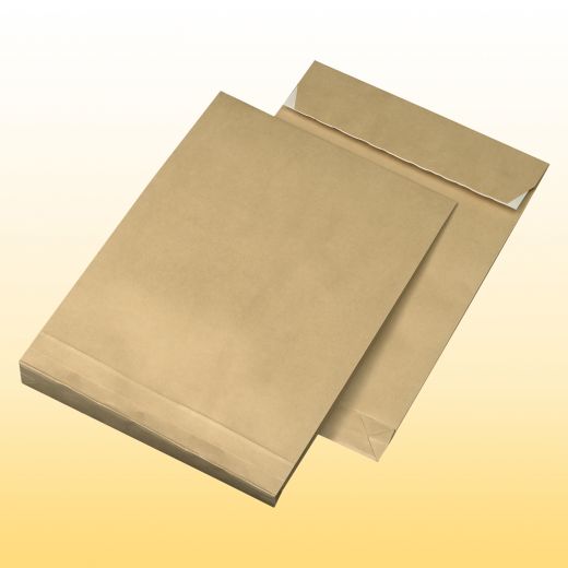 100 Faltentaschen B4 (250 x 353 x 40mm) 130gm�